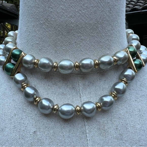 Napier Gray Pearl Necklace - Picture 5 of 5